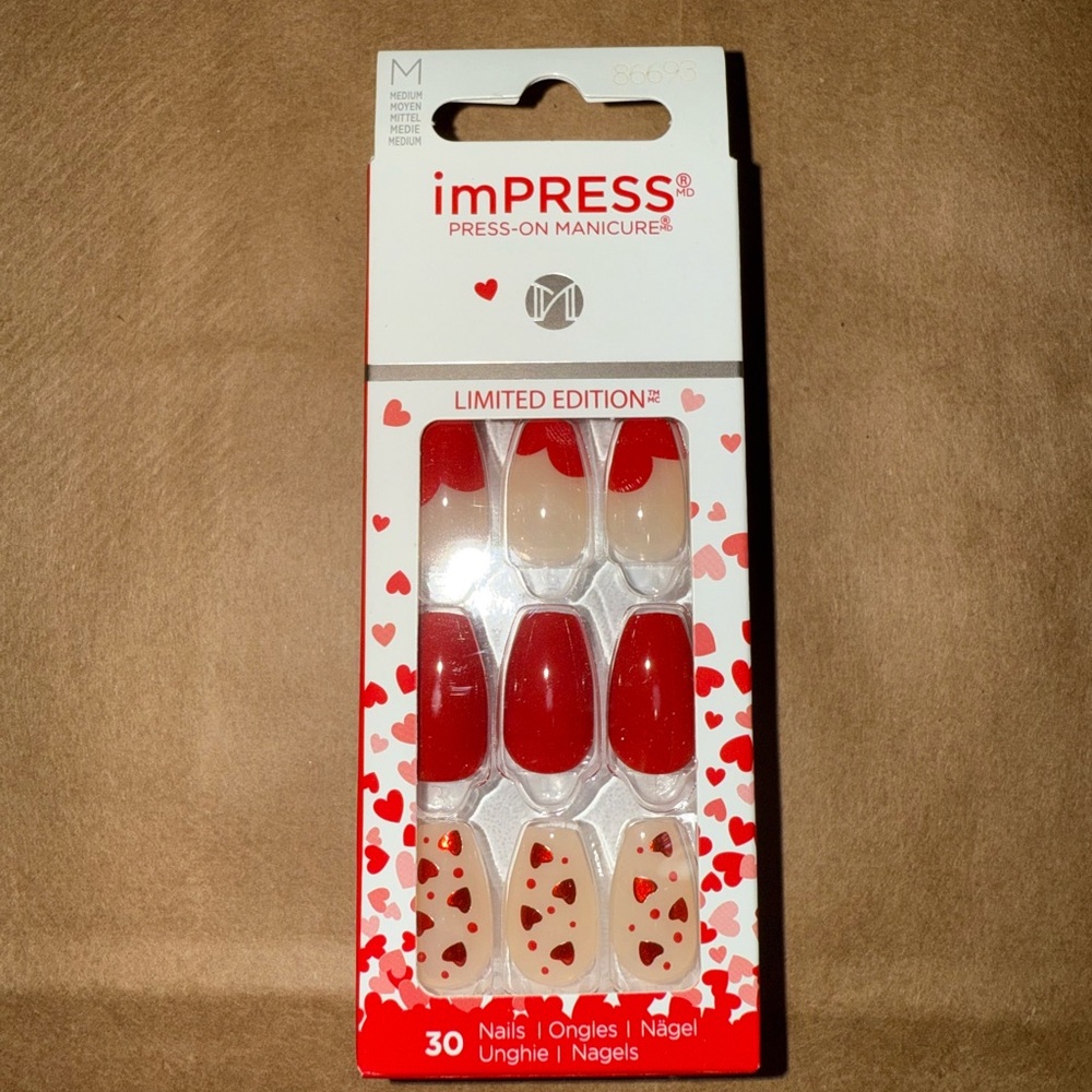 New Kiss Impress Press on Manicure Limited Edition Always and Forever